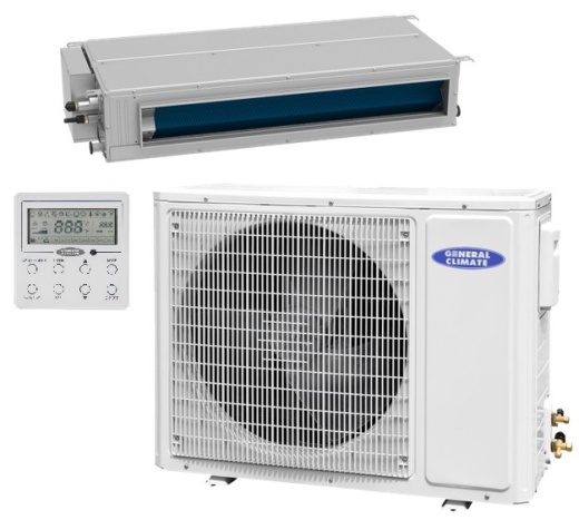 Кондиционер General Climate GC-DN18HWF / GU-U18HF канальная сплит-система комплект